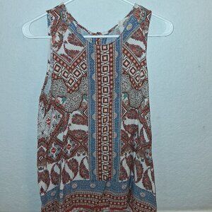 Christian Siriano Boho Tank Top Size XS